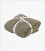 baby bello blanket dusty olive