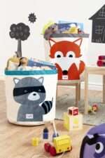 BNRAC 3Sprouts Storage Bin Raccoon Lifestyle 768x1152 1