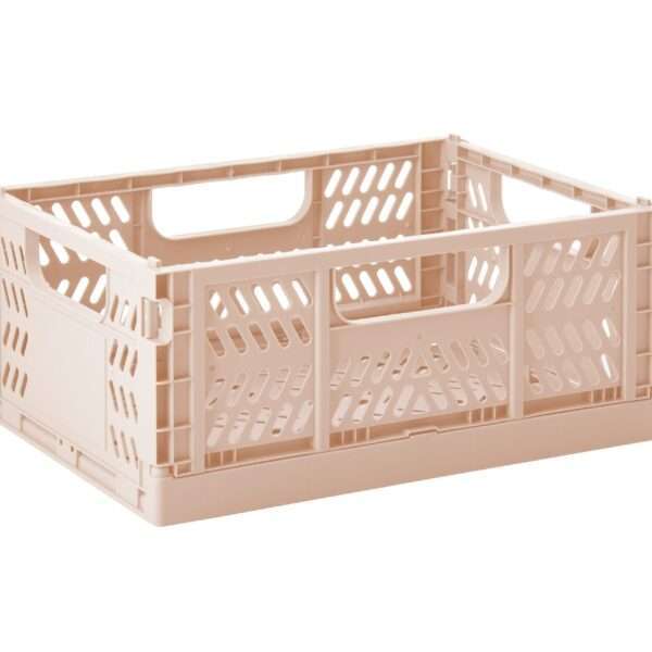 CMDCL 3Sprouts Modern Folding Crate Medium Clay 1 scaled