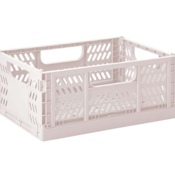 CMDPN 3Sprouts Modern Folding Crate Medium Pink 1 scaled