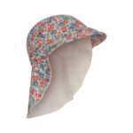 KS100380 MANUCA FRILL SUN HAT ROSIE BLUE Extra 0