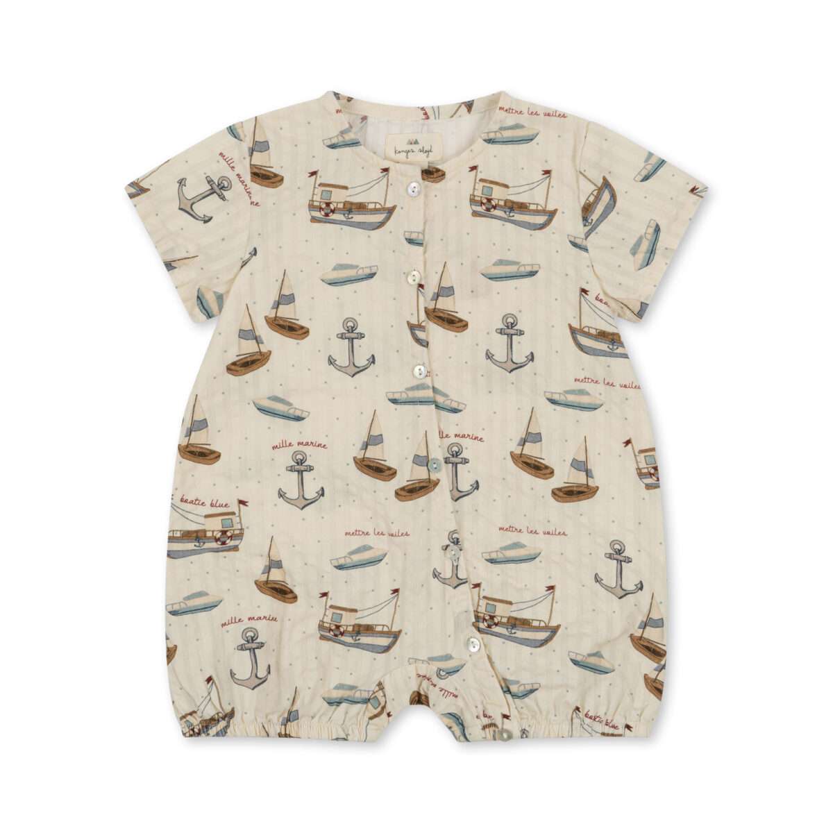 KS100051 ACE ROMPER GOTS SAIL AWAY Main