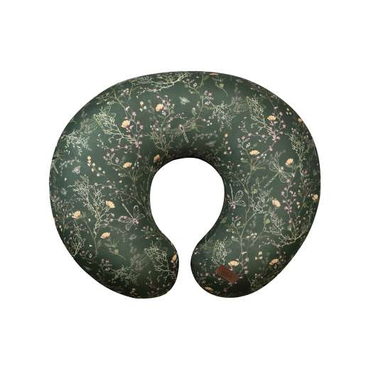 nurcing pillow secret garden green